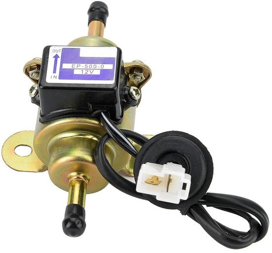 Pompa di Carburante Elettrica Esterna - Alta Pressione - Modello EP-500-0 - 12 Volt - 80-120 L/h - 100% Nuovo di Fabbrica