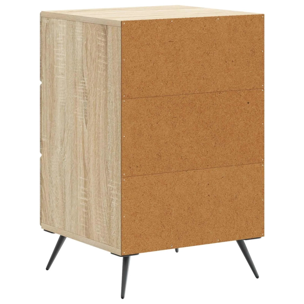 Armadio da Notte con cassetto Rovere Sonoma 43 x 41 x 66,5 cm 895477