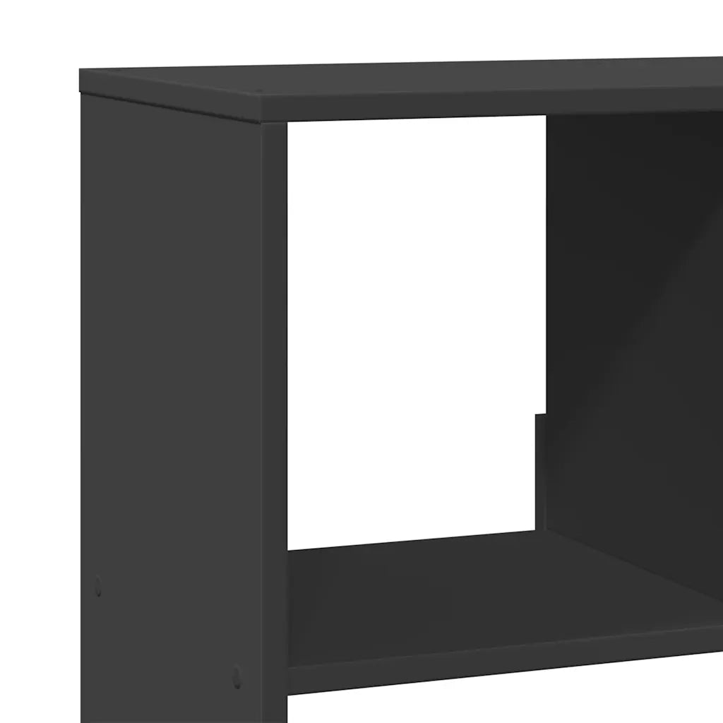 Libreria Nera 100x33x156,5 cm in Truciolato 3309340