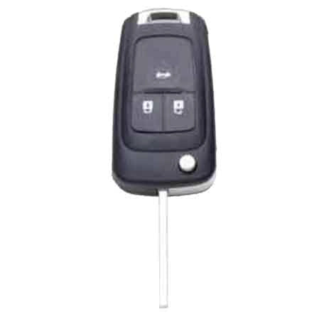 GUSCIO PER CHIAVE AUTO OPEL/CHEVROLET 'HU100ARS8' 3 Bottoni