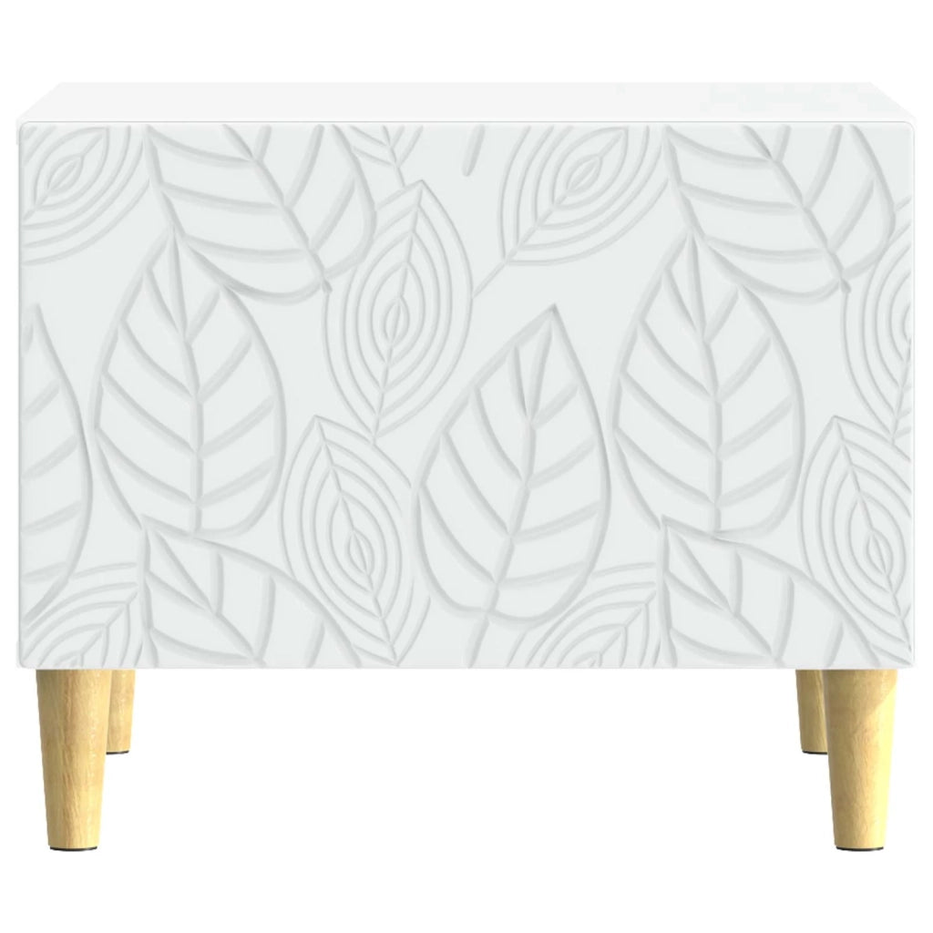 Tavolino da salotto Bianco 50 x 49 x 40 cm Legno ingegnerizzato 895195