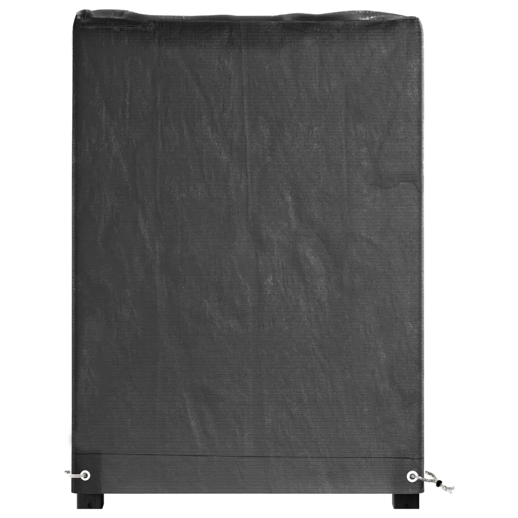 Coperture Mobili Giardino 2pz 8Occhielli 125x55x75 Rettangolari 3155341