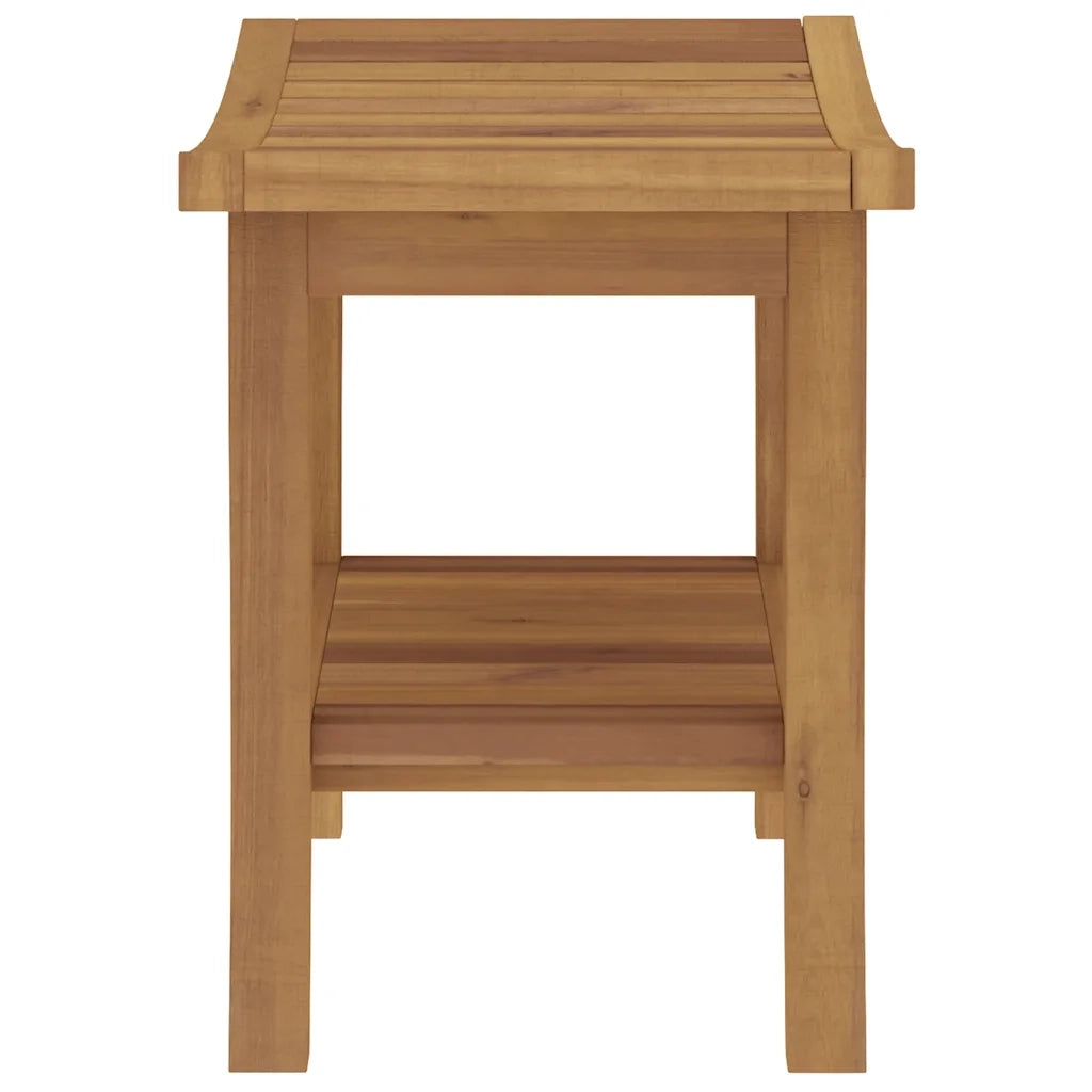 Tavolino da Bagno 50x35x45 cm in Legno Massello di Teak 340748
