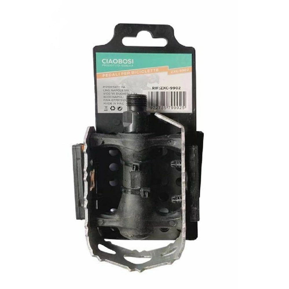 Trade Shop - Coppia Pedali Universali Pedale Ricambi Per Bici Bicicletta Accessori Zxc-9902 -