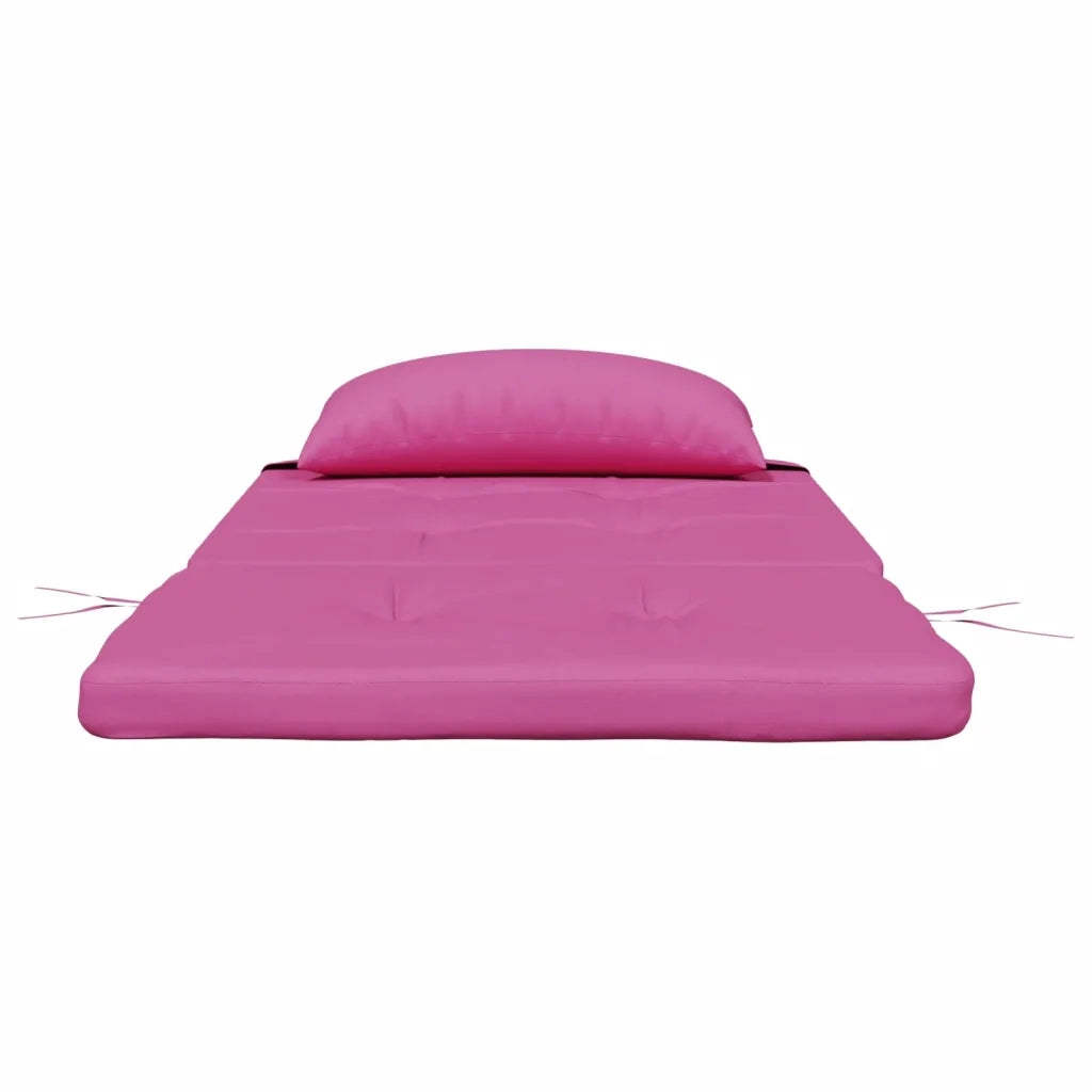vidaXL Cuscini per Sedia Adirondack 2 pz Rosa in Tessuto Oxford