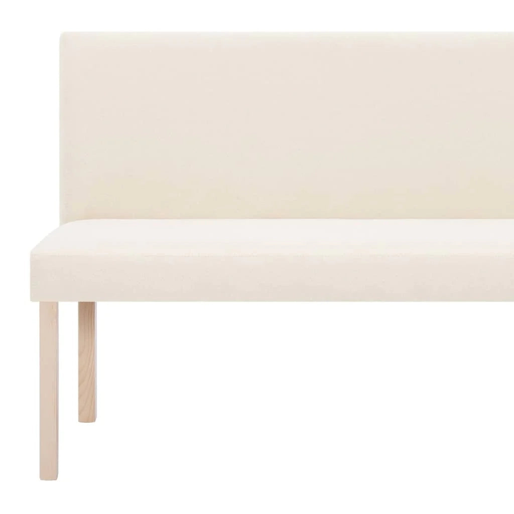 Panca seduta 139,5 cm poliestere crema 02_0010761