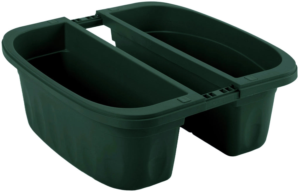 Bama FIORIERA RETTANGOLARE DOPPIA KLUNIA Col. Verde cm. 40x19,8x18,5 h
