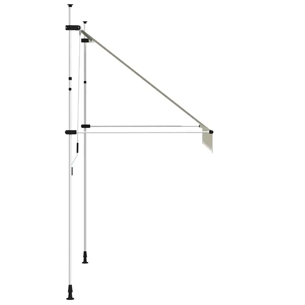 Tenda da Sole Retrattile Manuale 200 cm Crema cod mxl 20719