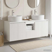 Set di Armadi da Bagno 3 pz Bianco 49,5 x 44,5 x 65 cm 3405677