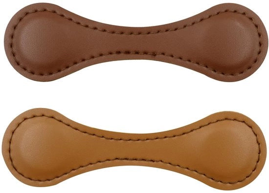 Bladwijzer Magnetico in Pelle - Dimensioni 10x3cm - Carta da Legare - Bladwijzer a Doppia Faccia - Fatto a Mano - Pelle in PU Sostenibile - Libellino