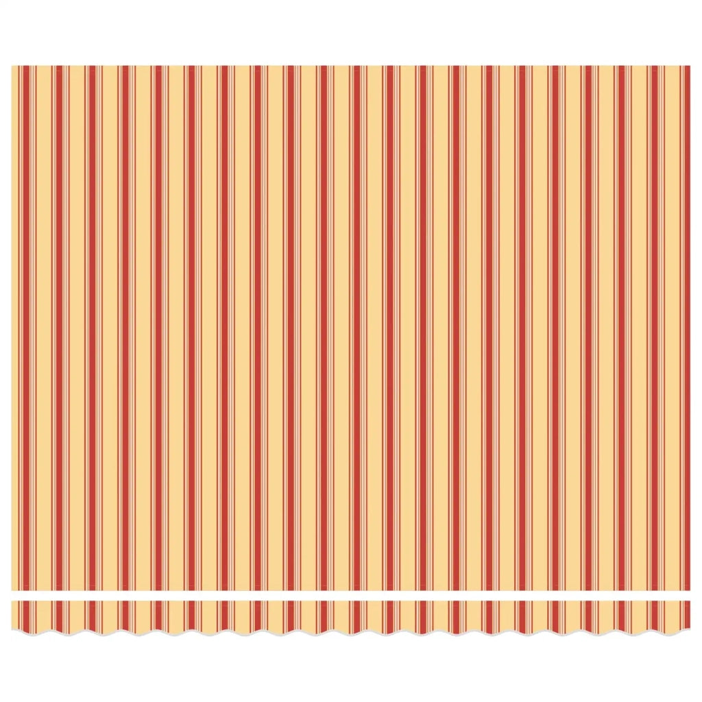 Tenda Retrattile giallo e arancione 400 ×350 cm Tessuto 3330748