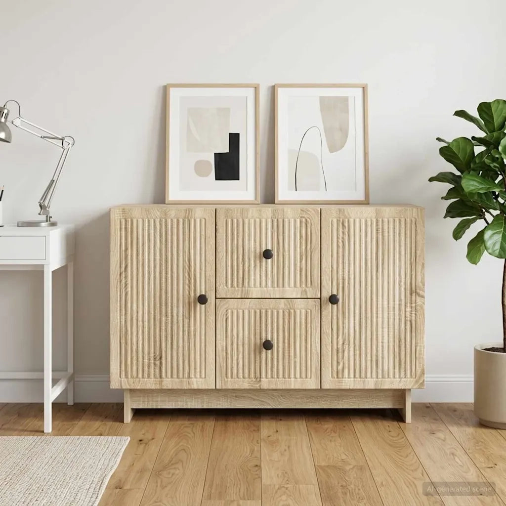 Credenza Rovere Sonoma 89 x 34,5 x 60 cm Legno ingegnerizzato 893967