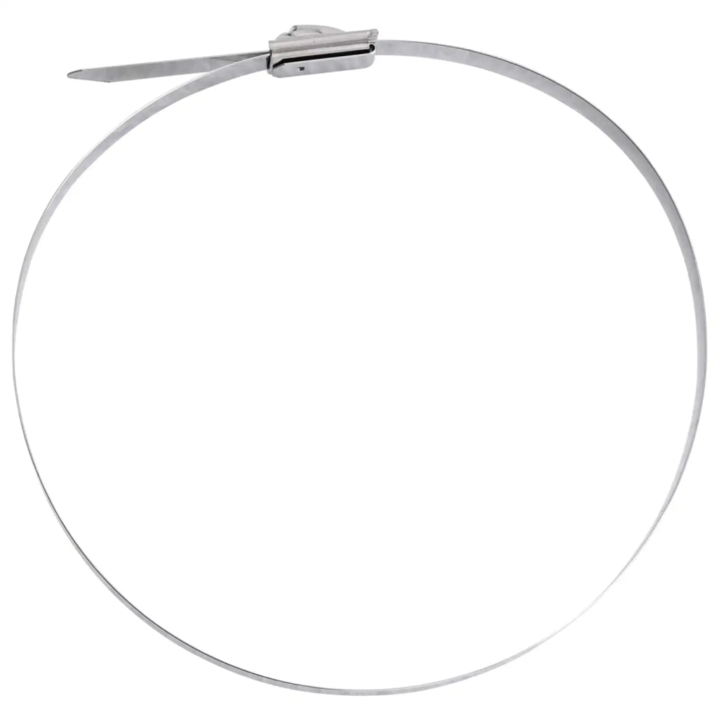 Fascetta per Cavi 50 pz 7,9 x 250 mm Argento 42029362
