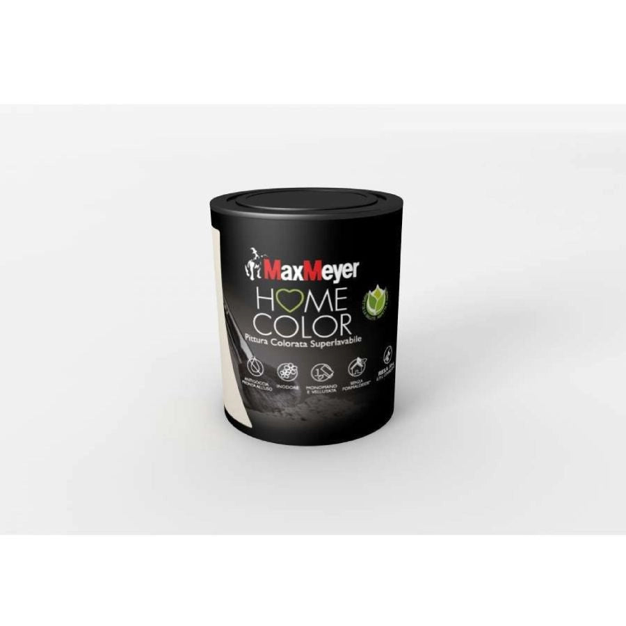 PITTURA COLORATA SUPERLAVABILE IGIENIZZANTE LUNA 0.75L DI MAX MEYER