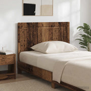 Testiera da Muro UTRECHT Legno antico Legno ingegnerizzato 897863
