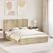 Struttura del letto con stoccaggio e testata 3 pcs