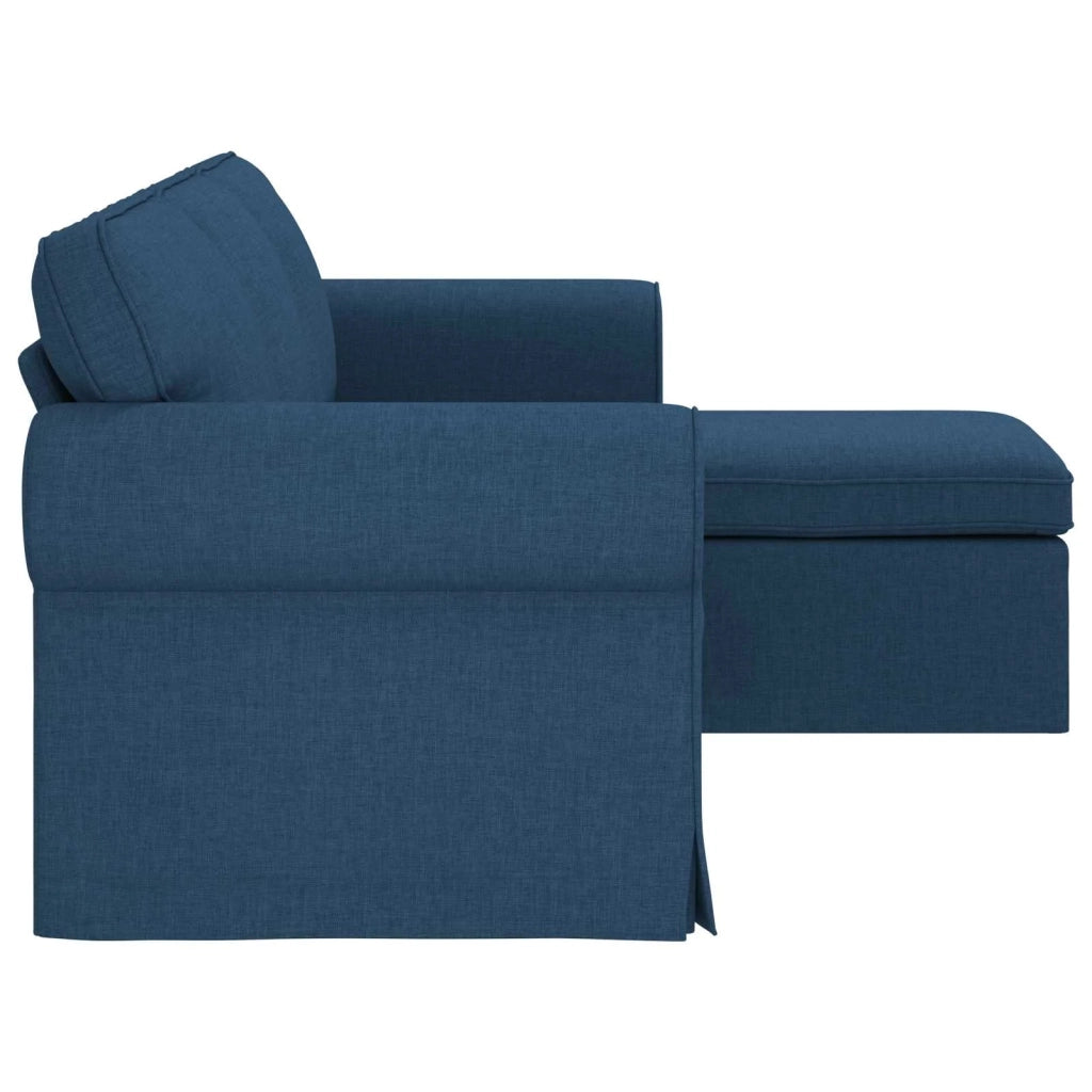 Divano Blu 195 x 138 x 80 cm Tessuto 42024333