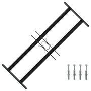 Griglia Finestra 76 x 30 cm Acciaio verniciato a polvere Nero