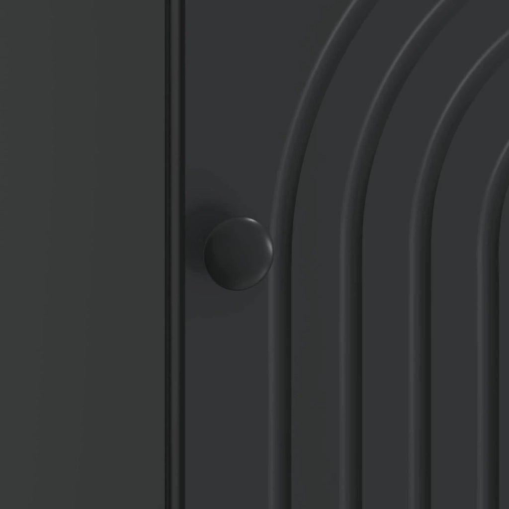 Armadio da Notte 2 pz Nero 43 x 34,5 x 50 cm 894108