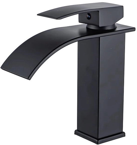 Kraan per vasca - Kraan per water di scarico - Kraan per acqua calda e fredda - Kraan per acqua calda - Adatto per bagno, toilette, vasca - Nucleo in rame - Con 2 tubi