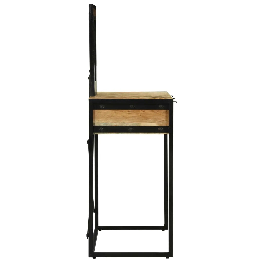 Tavolo da Trucco con cassetto Marrone 100 x 40 x 120 cm 374115