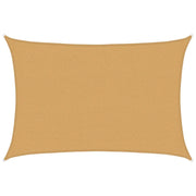 Vela Parasole | Telo Ombra | Vela da ombra 160 g/m2 Rettangolare Sabbia 2,5x4 m in HDPE