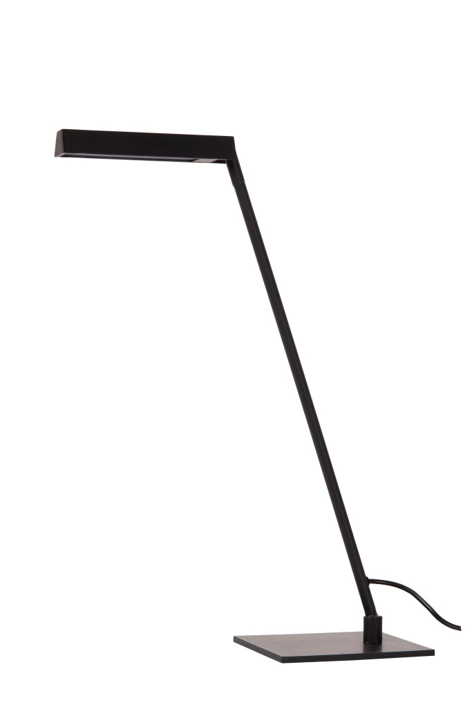 Lampada da scrivania nera LED touch dimmer Lucide Lavale