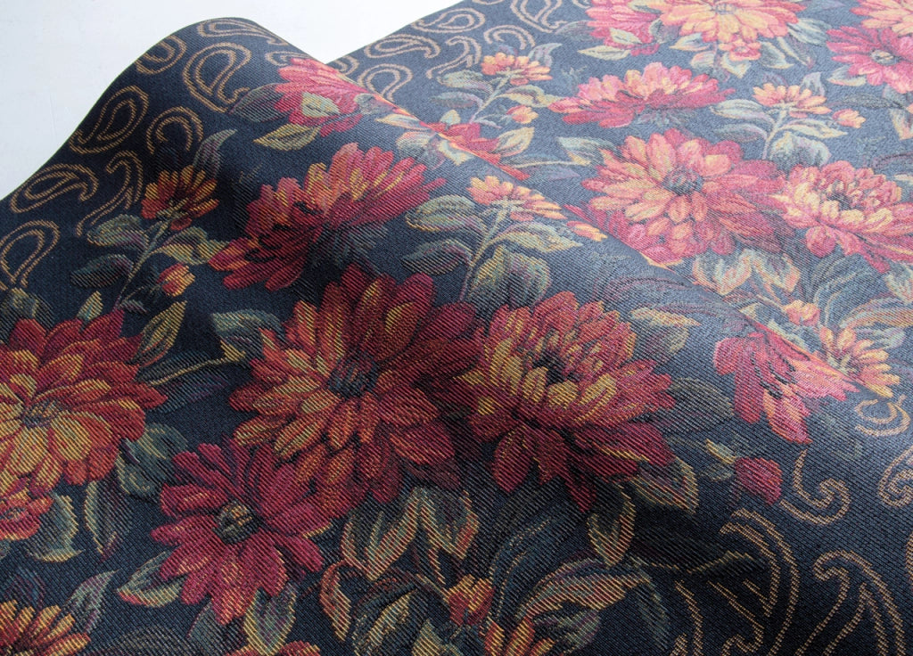 Tappeto Passatoia In Tessuto Jacquard Linea Emozioni Disegno Dalia Rosso - 57x230 - Rosso