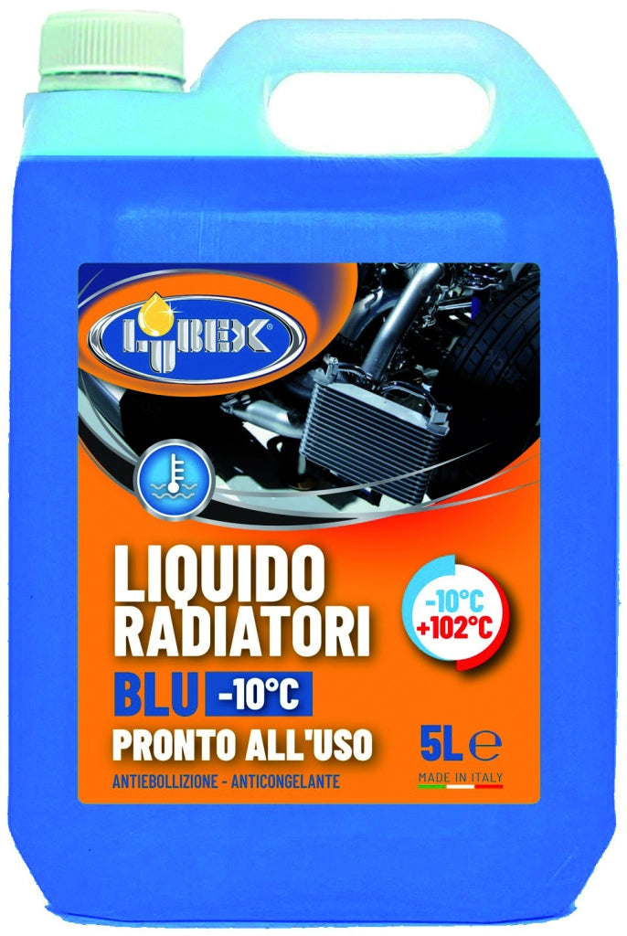 Lubex PROTETTIVO RADIATORE BLU lt. 5 (da -10  °C a +102  °C) 4.00 pz