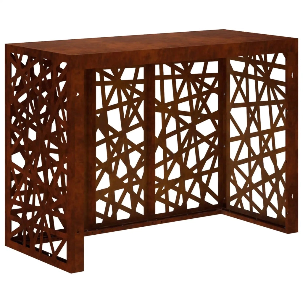 Copertura per condizionatore d'aria Ruggine 110 x 50 x 80 cm 8014170