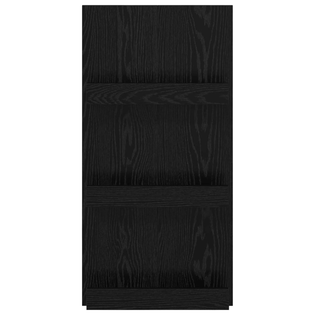 Scaffale per riviste Rovere Nero 51 x 11 x 102 cm CFW9938408
