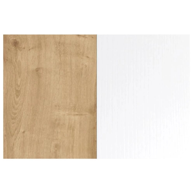 Parete attrezzata Kombat 260 rovere bianco larice