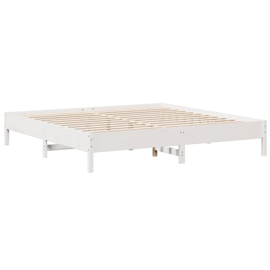 Giroletto con Libreria senza Materasso 180x200 cm in Legno Pino 3322901