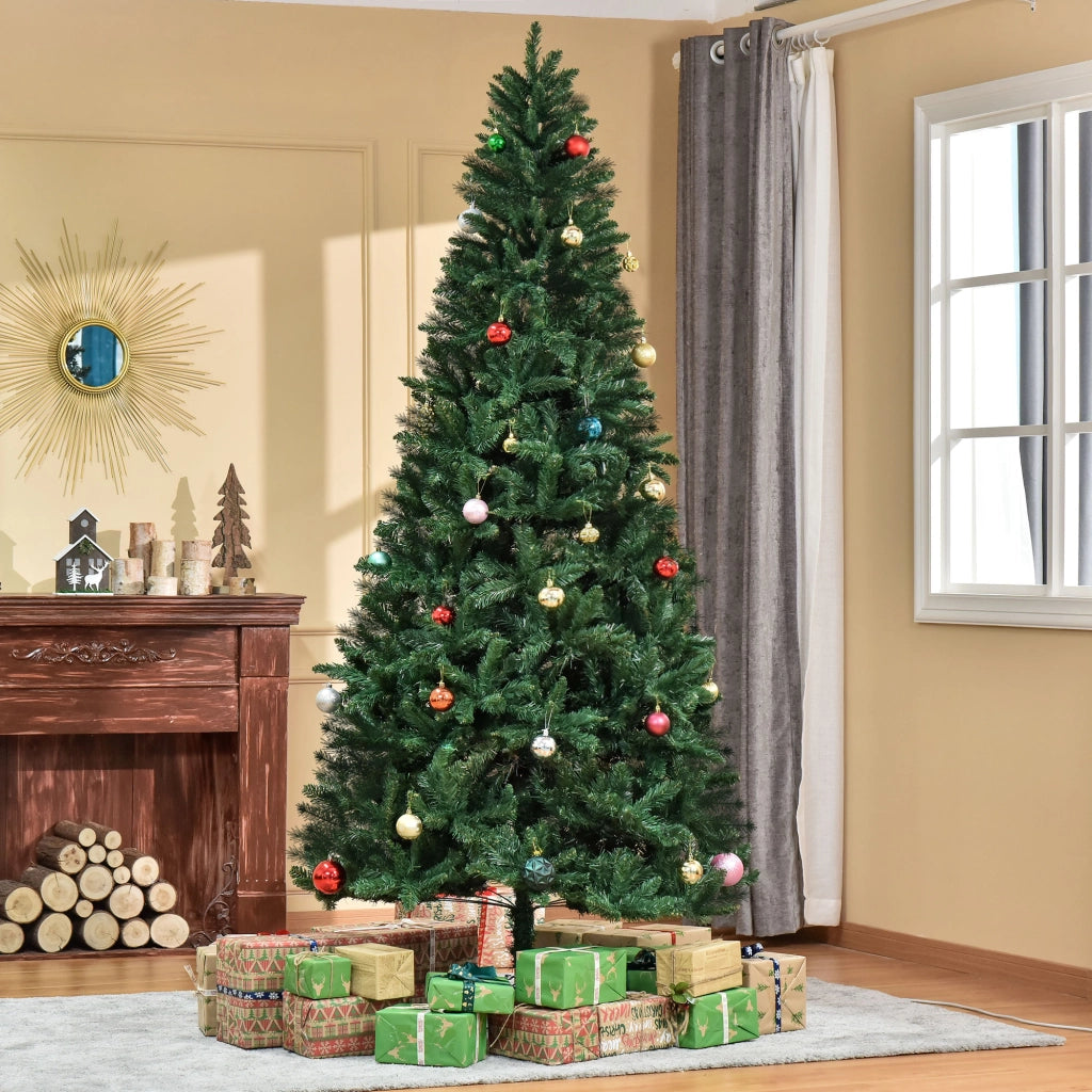 Albero di Natale Artificiale 240 cm ¨C zephmum ¨C Verde 1499 Rami Realismo Nordmann