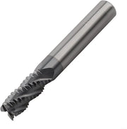 Frees per Vantaggio - Coating AlTiN - 4 Denti - Alta Durezza Termica - Rimozione del Materiale - Adatto per Materiali Metallici - Bassa Vibrazione - Frezatura