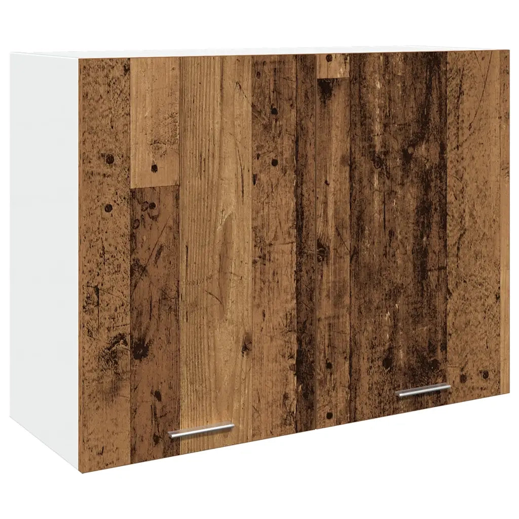 vidaXL Mobile Pensile “Lyon” Legno Antico 80x31x60 cm