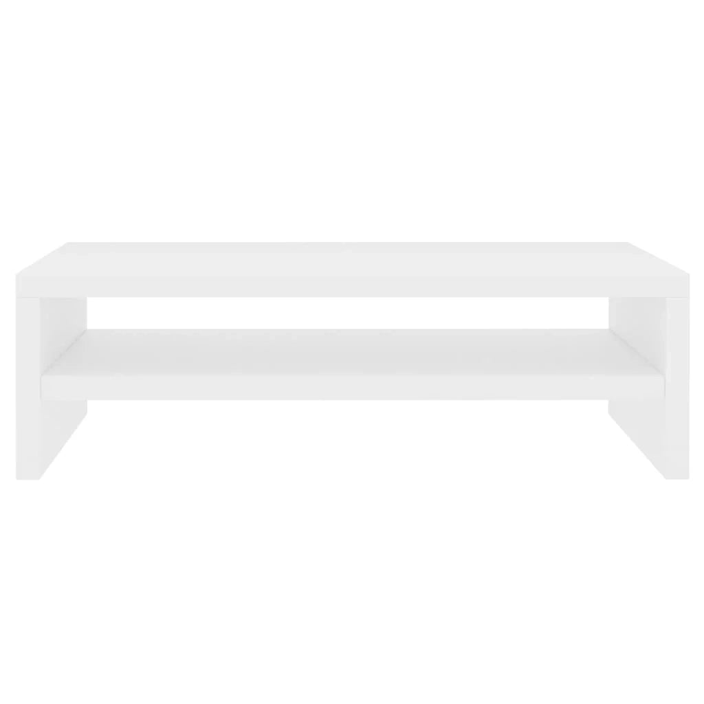 Supporto per monitor 42 x 24 x 13 cm in legno ingegnerizzato bianco 02_0029202