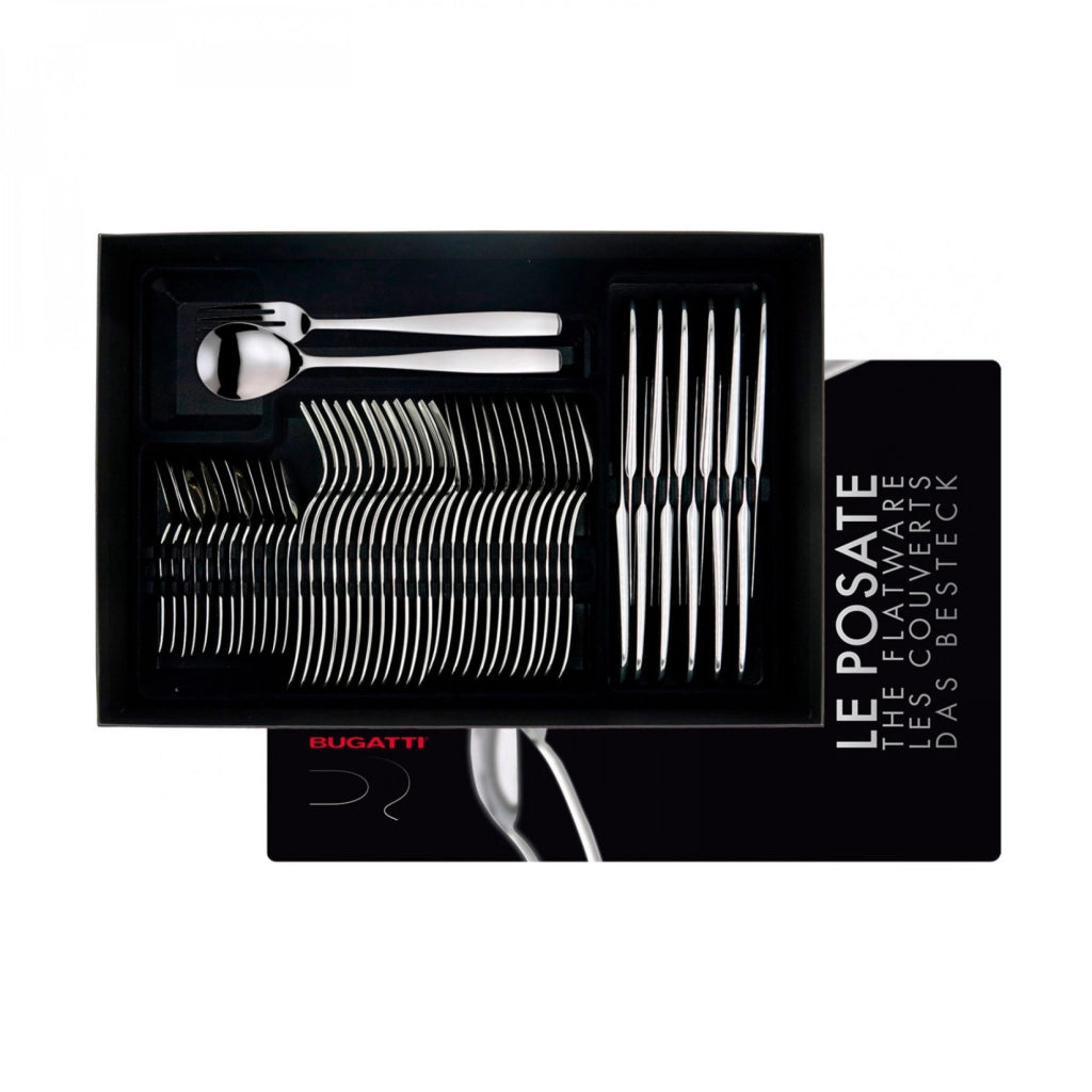 RIVIERA, Posate Set 50 Pz, Scatola Gallery, Casa Bugatti