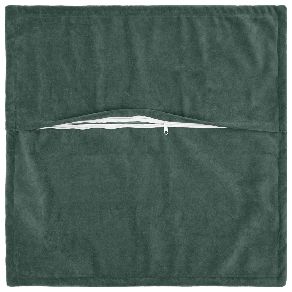 Federa 2 pcs HOUTEN Blu mare 70 x 70 cm Fleece in microfibra 921397