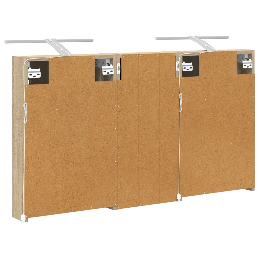 Set di Armadi da Bagno con porta 3 pcs 110 x 10,5 x 60,5 cm 3403722