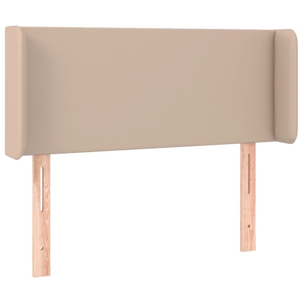 Testiera ad Orecchio Cappuccino 93x16x78/88 cm in Similpelle