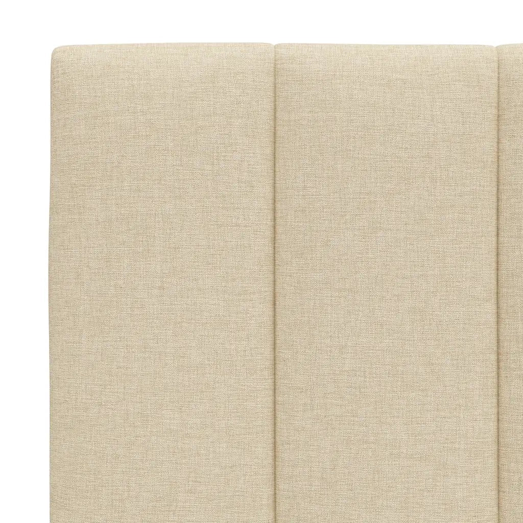 Cuscino Testiera Hanko Crema 180 cm in Tessuto 4019182