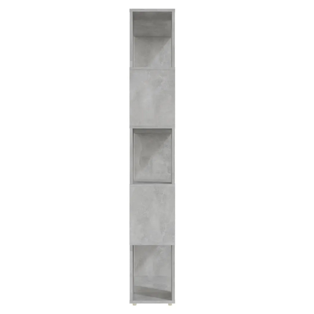 Libreria/Divisorio Grigio Cemento 80x24x155 cm in Truciolato cod mxl 15341