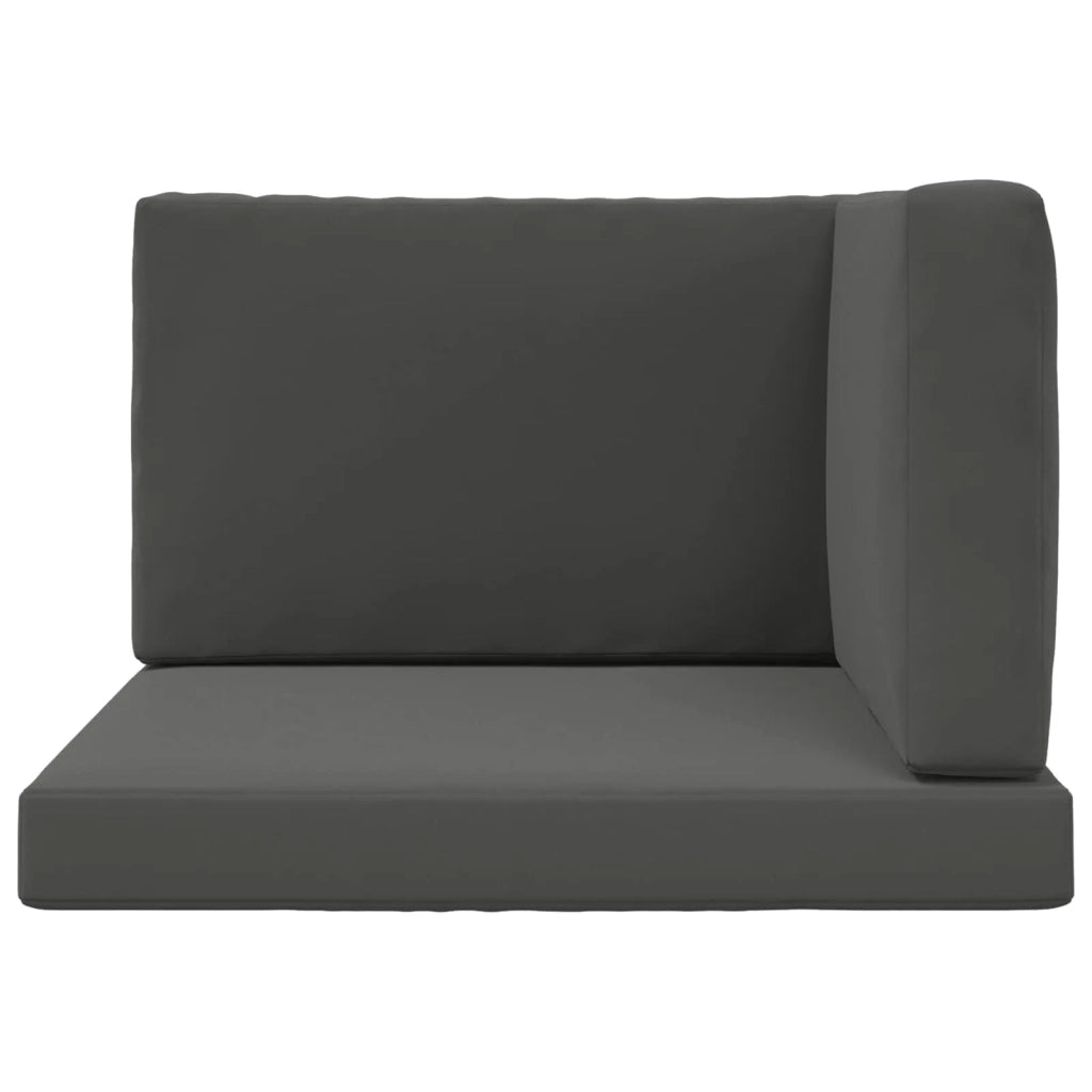 Cuscino per divano da esterno 3 pcs Antracite Poliestere