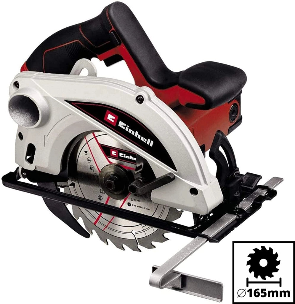Sega Circolare Einhell TC-CS 1250 Watt Taglio Legno 45 e 90 Lama 165 mm