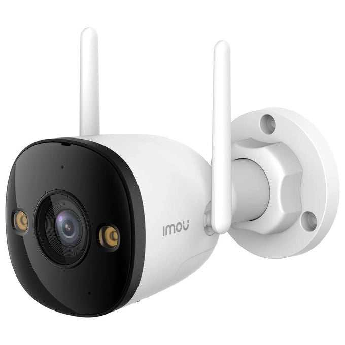 Imou Bullet 3 5MP/3K da esterno. Visione notturna Full Color, Rilevamento Umano con Faretto e Sirena, Audio Bidirezionale, ottica 2.8MM, IP67, Powered by SENSE