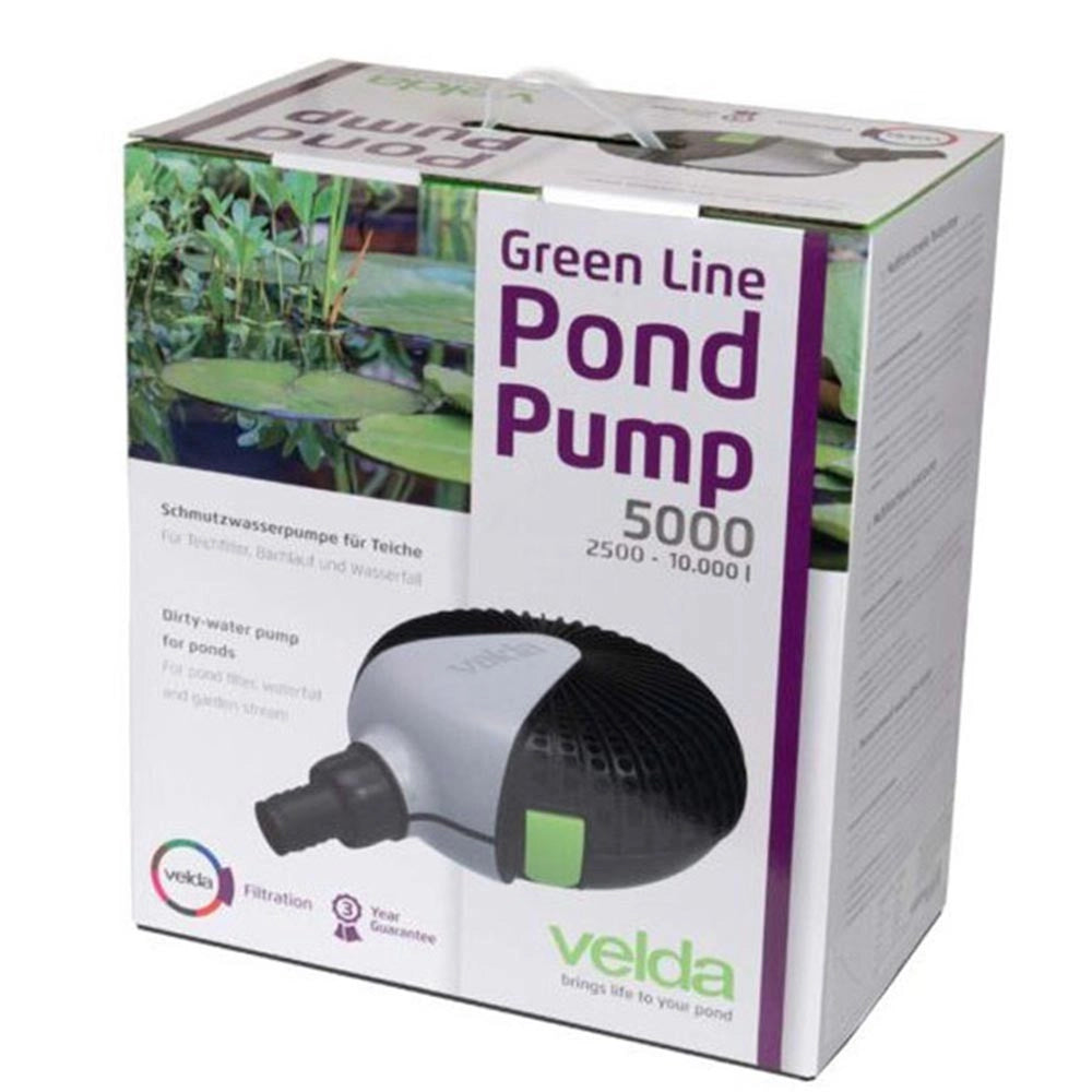 Velda Green Line 5000 L/h 40w - pompa per laghetti fino a 10000 litri