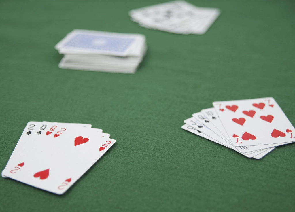 Copritavolo Sotto Tovaglia Verde Panno Carte Poker Tappeto Giochi Da Tavolo - 135x180cm - Poker