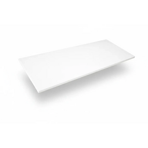 Ripiano Di Legno per Armadio Lunghezza 56,4 CM Altezza 1.8 CM Profondità 50 CM Bianco