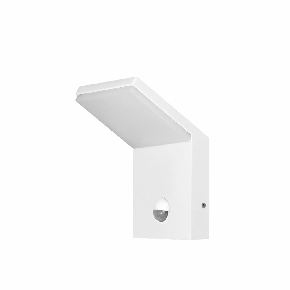 Applique a led da parete IP54 9W con sensore Bianco 2200K/2700K/3000K con sensore crepuscolare e di presenza